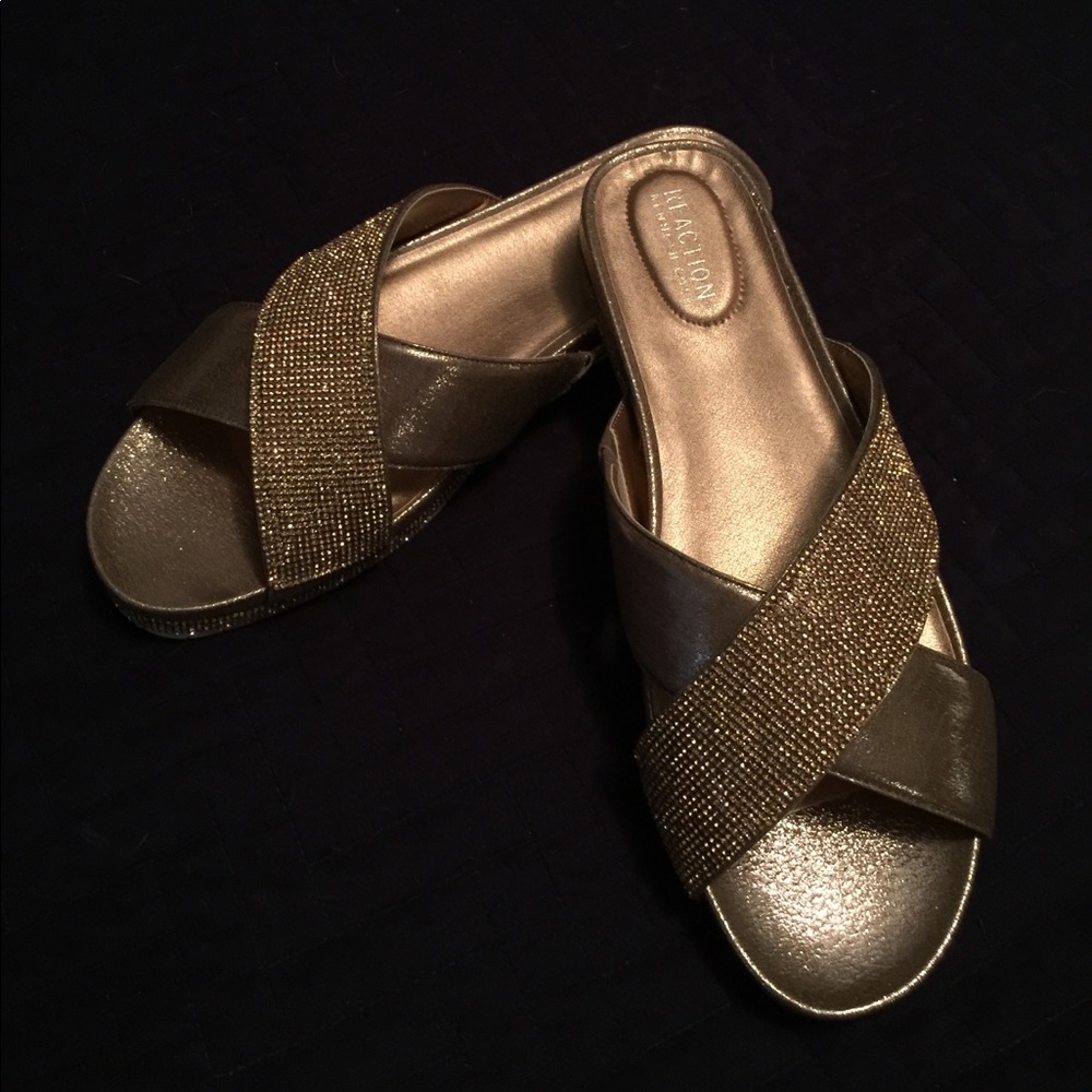 Kenneth Cole Rose Gold Sandals